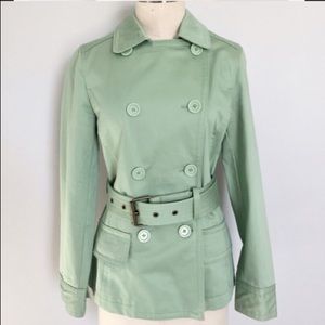 Gap canvas raincoat. Size small